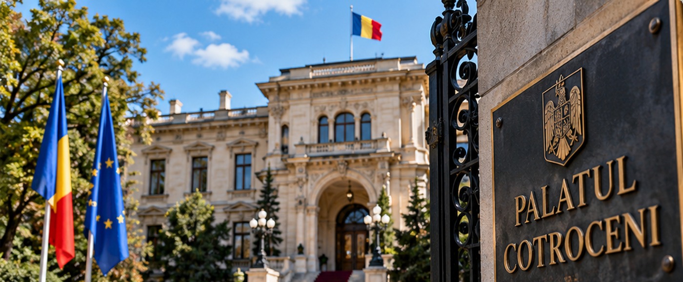 Concept editorial AI cu Palatul Cotroceni